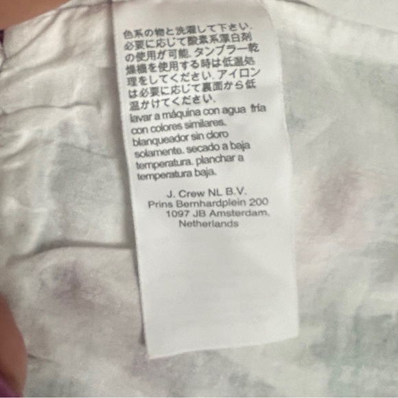 J. Crew Smocked Tiered Mini Skirt BR644 Size: Medium NWT - Picture 10 of 11